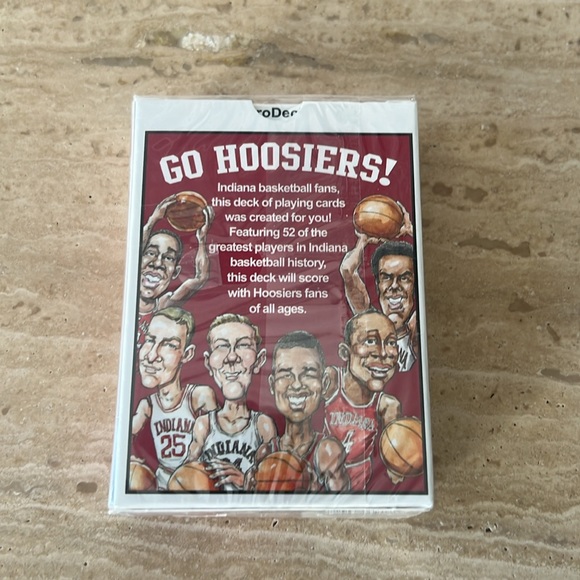 One new in shrink wrap Hero Decks Indiana Basketball Hero's - Picture 3 of 5